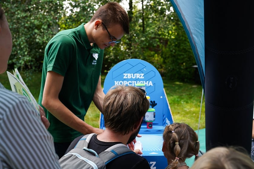 Piknik Wakacje z zielonym Wrocławiem w parku Brochowskim