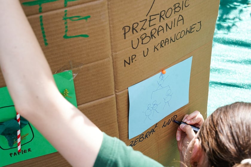 Piknik Wakacje z zielonym Wrocławiem w parku Brochowskim