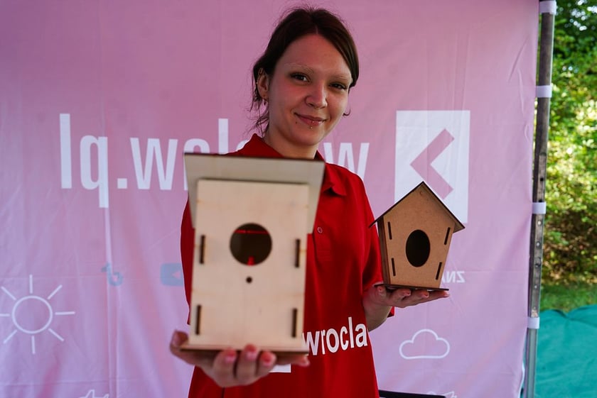 Piknik Wakacje z zielonym Wrocławiem w parku Brochowskim