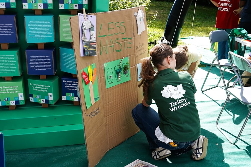 Piknik Wakacje z zielonym Wrocławiem w parku Brochowskim