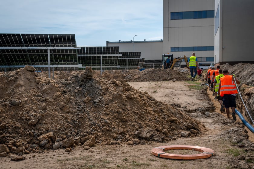 Budowa instalacji fotowoltaicznej MPWiK we Wrocławiu