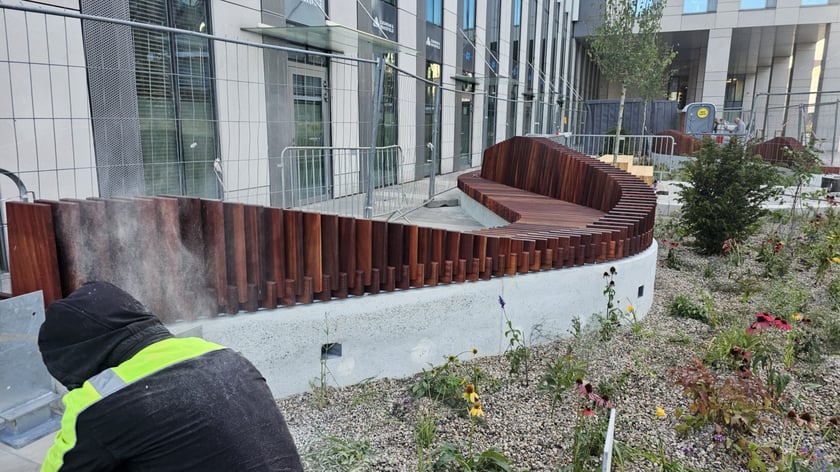 Tworzenie skweru przy ul. Suchej