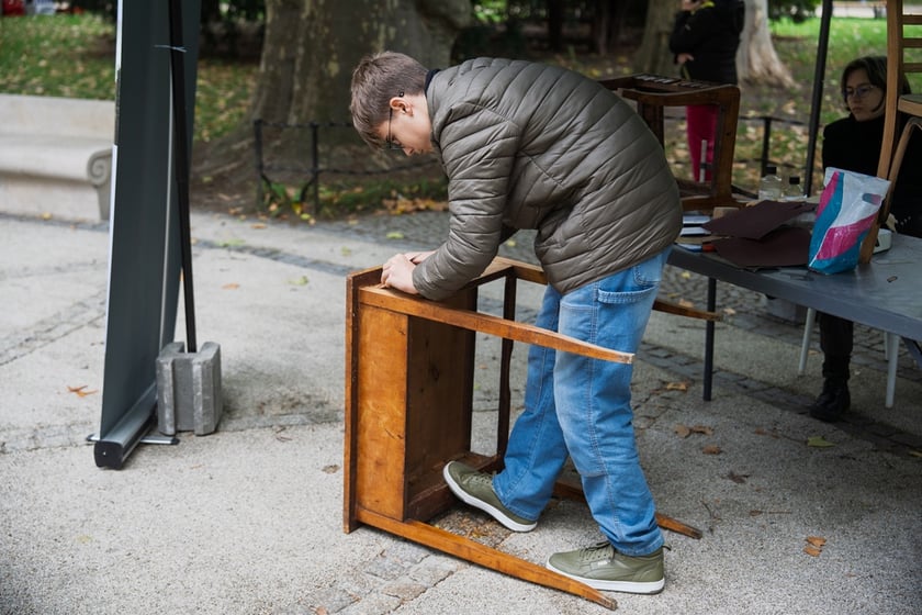 Międzypokoleniowy piknik ekologiczny w Ogrodzie Staromiejskim we Wrocławiu