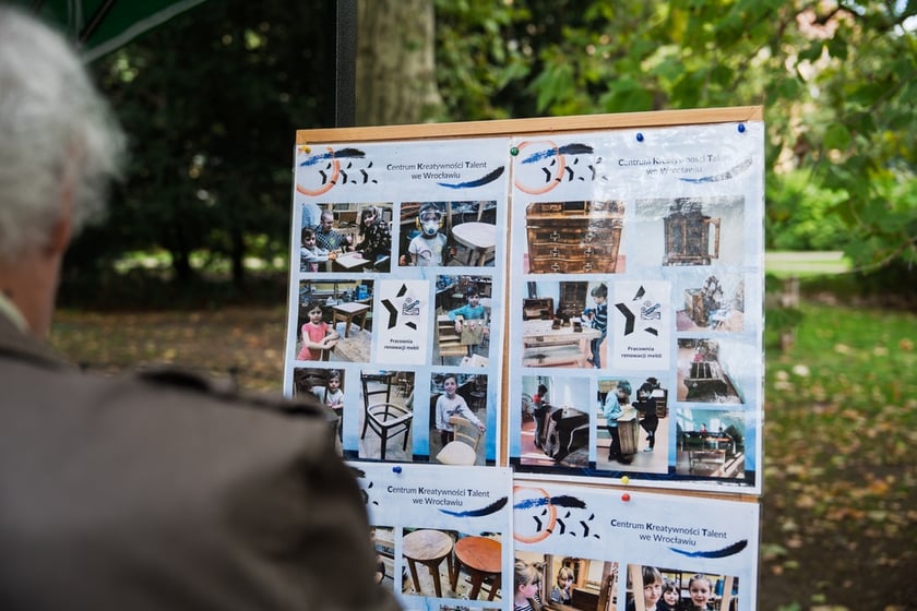 Międzypokoleniowy piknik ekologiczny w Ogrodzie Staromiejskim we Wrocławiu