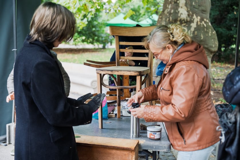 Międzypokoleniowy piknik ekologiczny w Ogrodzie Staromiejskim we Wrocławiu