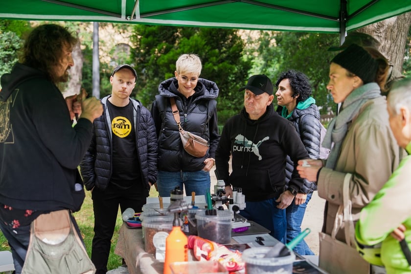 Międzypokoleniowy piknik ekologiczny w Ogrodzie Staromiejskim we Wrocławiu