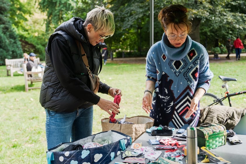 Międzypokoleniowy piknik ekologiczny w Ogrodzie Staromiejskim we Wrocławiu