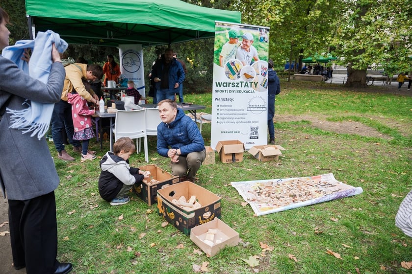 Międzypokoleniowy piknik ekologiczny w Ogrodzie Staromiejskim we Wrocławiu