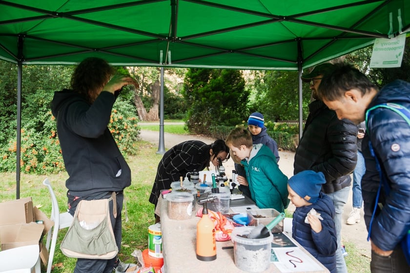 Międzypokoleniowy piknik ekologiczny w Ogrodzie Staromiejskim we Wrocławiu
