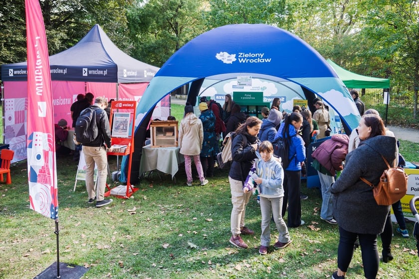 Międzypokoleniowy piknik ekologiczny w Ogrodzie Staromiejskim we Wrocławiu