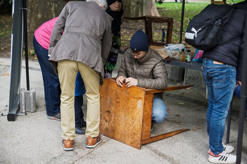 Międzypokoleniowy piknik ekologiczny w Ogrodzie Staromiejskim we Wrocławiu