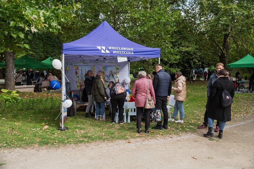 Międzypokoleniowy piknik ekologiczny w Ogrodzie Staromiejskim we Wrocławiu