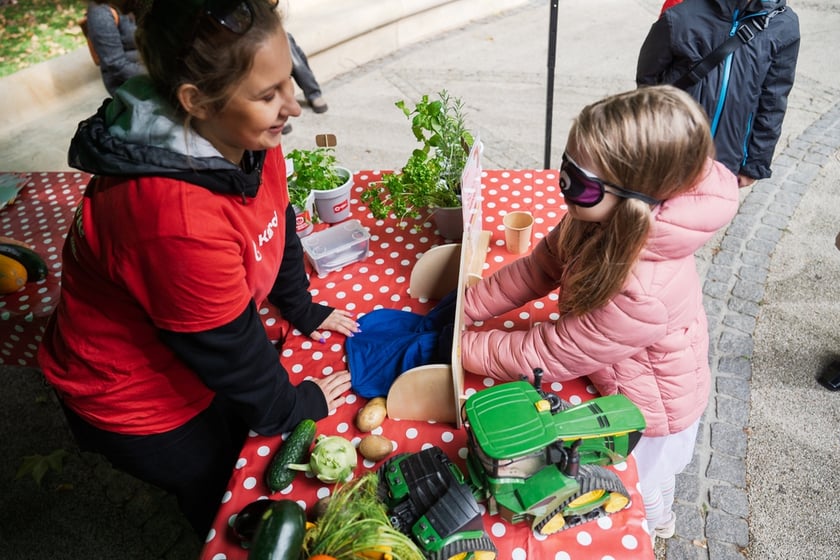 Międzypokoleniowy piknik ekologiczny w Ogrodzie Staromiejskim we Wrocławiu