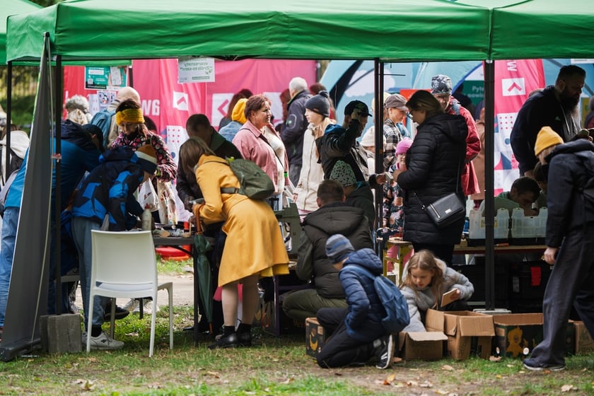 Międzypokoleniowy piknik ekologiczny w Ogrodzie Staromiejskim we Wrocławiu