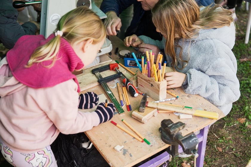 Międzypokoleniowy piknik ekologiczny w Ogrodzie Staromiejskim we Wrocławiu