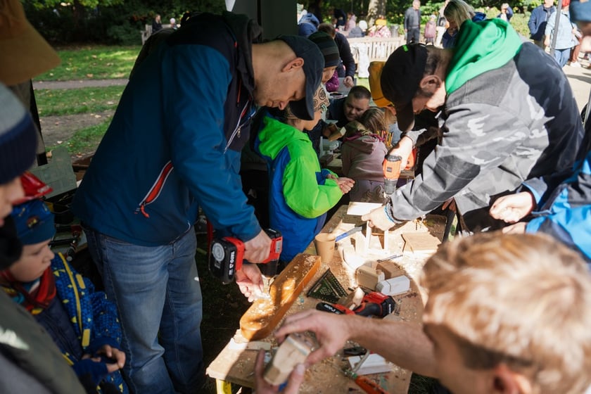 Międzypokoleniowy piknik ekologiczny w Ogrodzie Staromiejskim we Wrocławiu