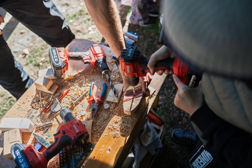 Międzypokoleniowy piknik ekologiczny w Ogrodzie Staromiejskim we Wrocławiu