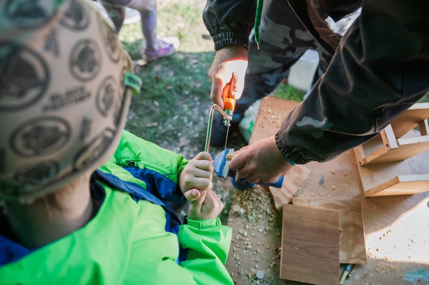 Międzypokoleniowy piknik ekologiczny w Ogrodzie Staromiejskim we Wrocławiu