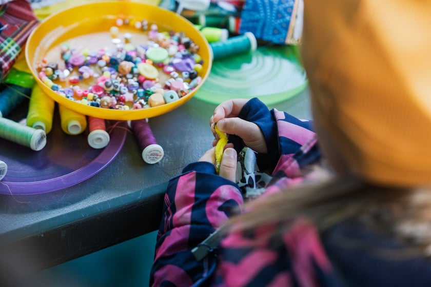 Międzypokoleniowy piknik ekologiczny w Ogrodzie Staromiejskim we Wrocławiu