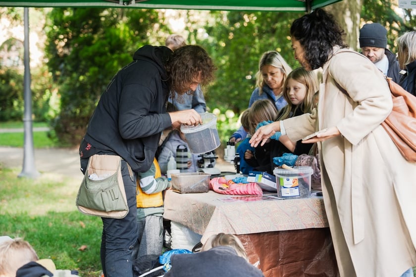 Międzypokoleniowy piknik ekologiczny w Ogrodzie Staromiejskim we Wrocławiu
