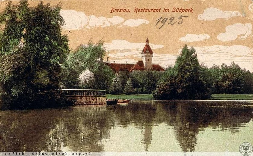 Park Południowy przed II wojną światową