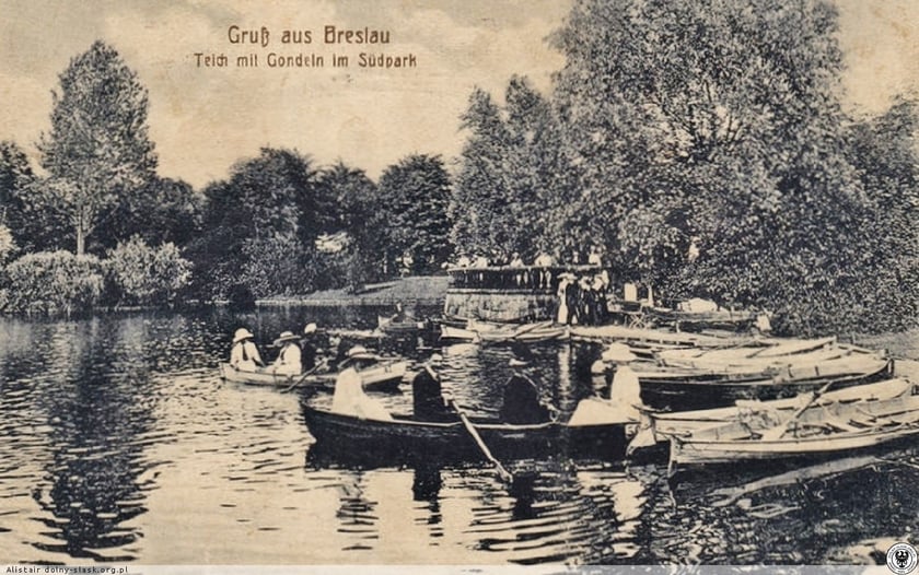 Park Południowy przed II wojną światową