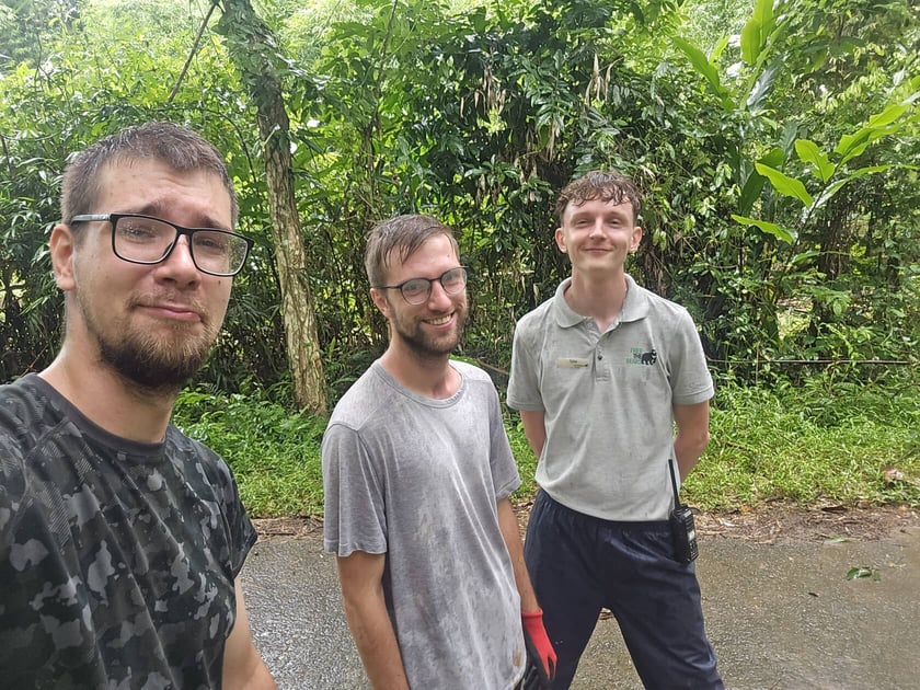 Jakub Leśniewicz i Bartek Leśniewicz liczyli wyraki i lotokoty w dżungli na Filipinach