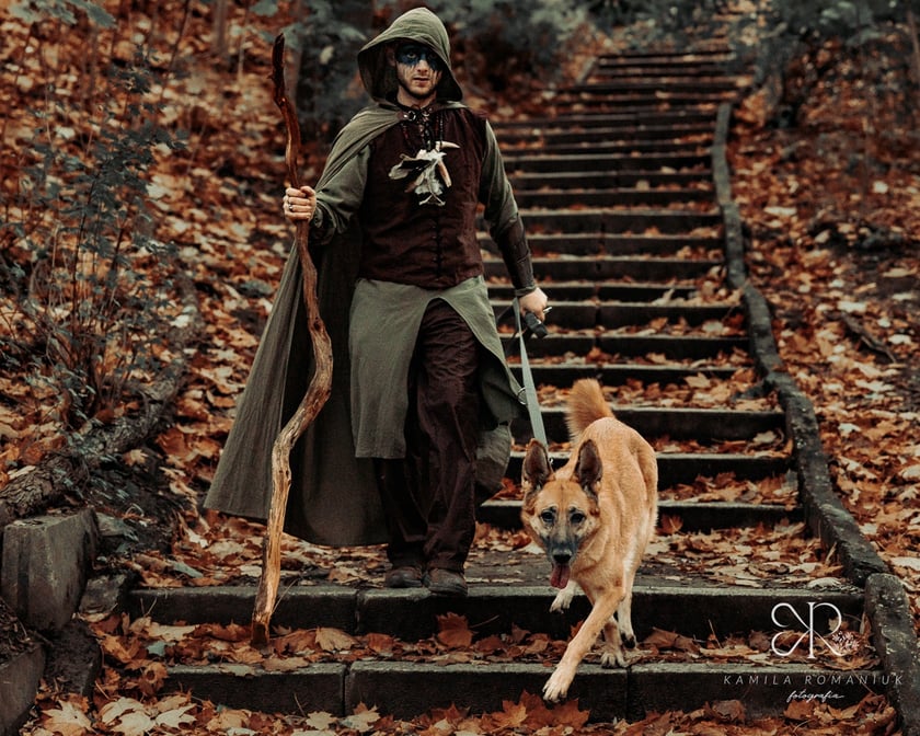 Halloweenowa sesja z podopiecznymi wrocławskiego Schroniska dla Bezdomnych Zwierząt.