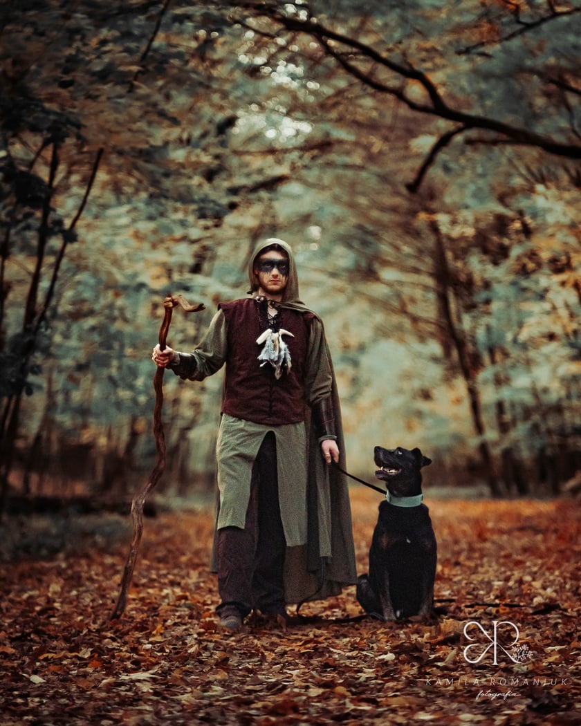 Halloweenowa sesja z podopiecznymi wrocławskiego Schroniska dla Bezdomnych Zwierząt.