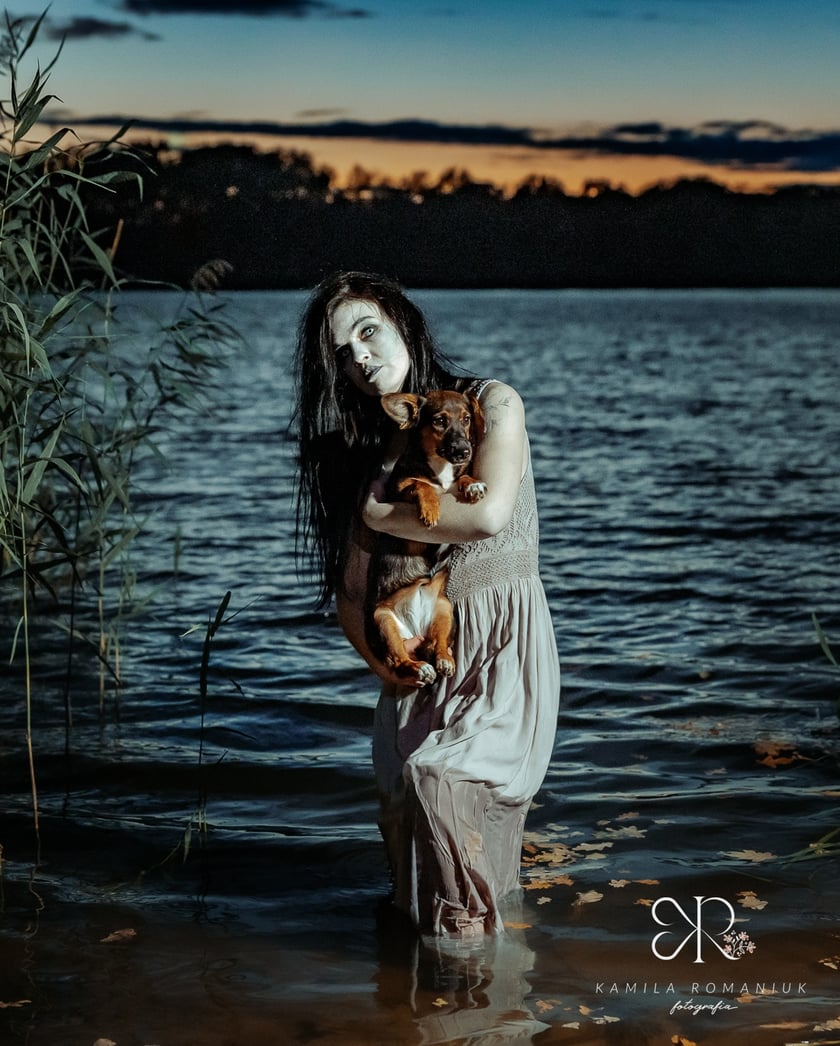 Halloweenowa sesja z podopiecznymi wrocławskiego Schroniska dla Bezdomnych Zwierząt.