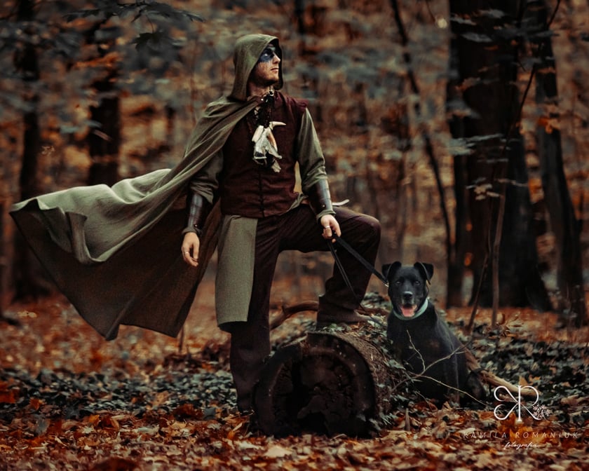 Halloweenowa sesja z podopiecznymi wrocławskiego Schroniska dla Bezdomnych Zwierząt.