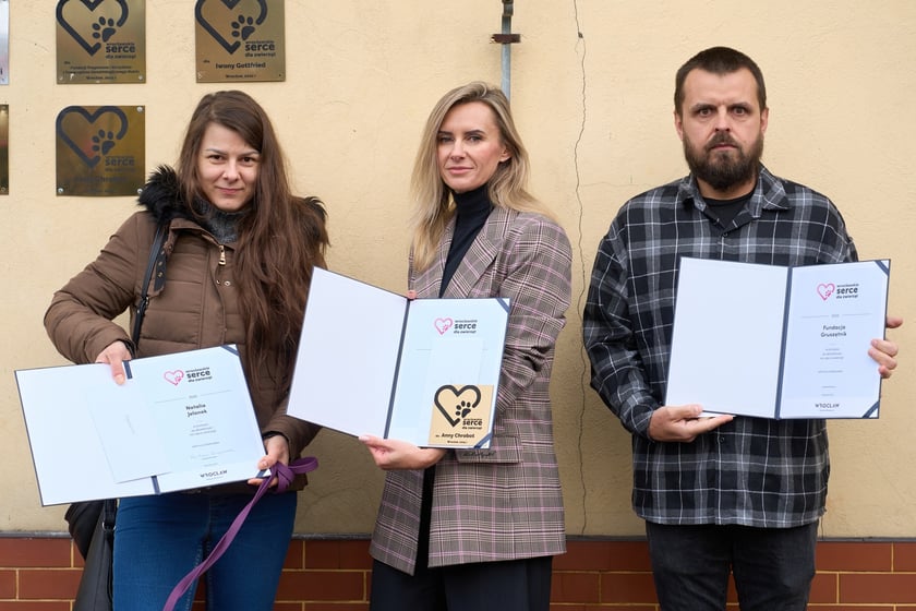 Uroczystość wręczenia odznaczenia &bdquo;Wrocławskie Serce dla Zwierząt&rdquo; i wyr&oacute;żnień