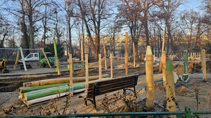 Modernizacja placu zabaw w Parku Południowym