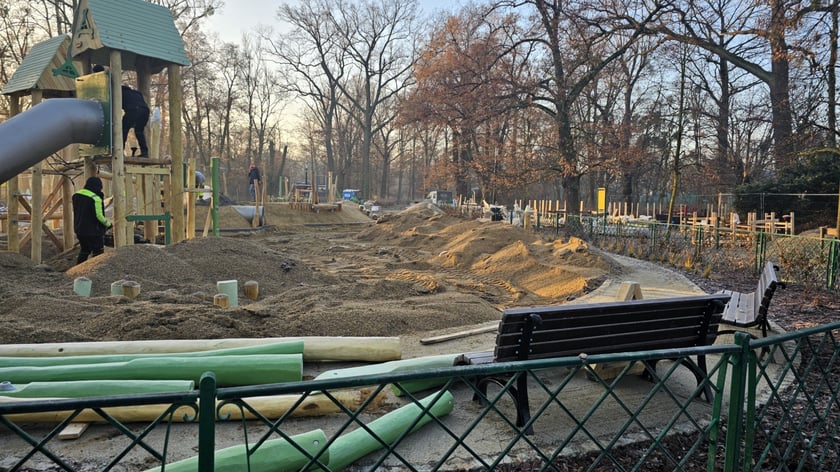 Modernizacja placu zabaw w Parku Południowym
