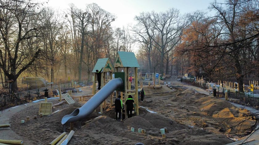 Modernizacja placu zabaw w Parku Południowym