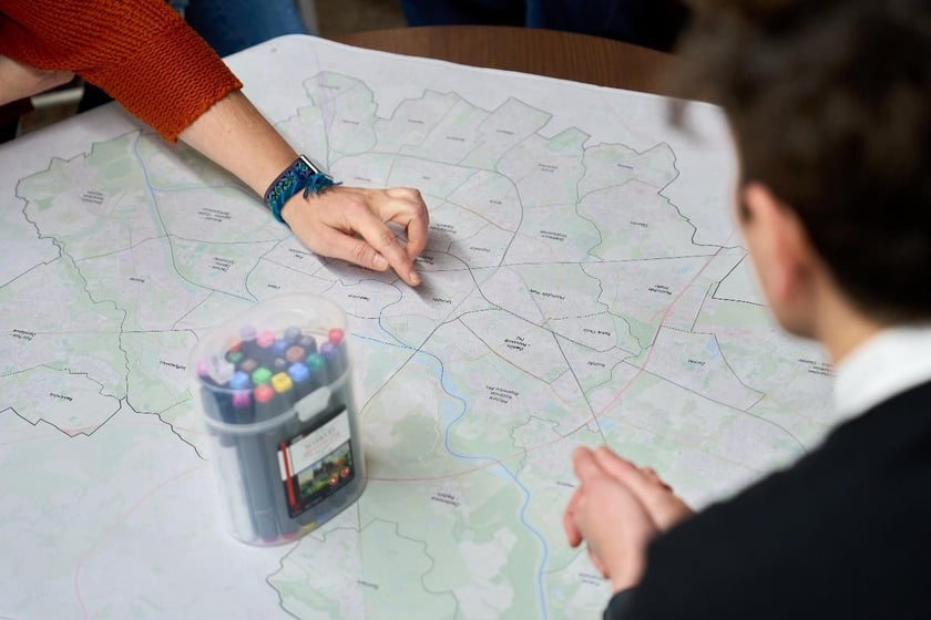 Spotkanie konsultacyjne w ramach przygotowania „Miejskiego planu adaptacji dla Wrocławia”.