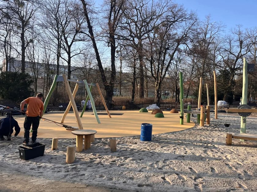 Renowacja placu zabaw w Parku Południowym