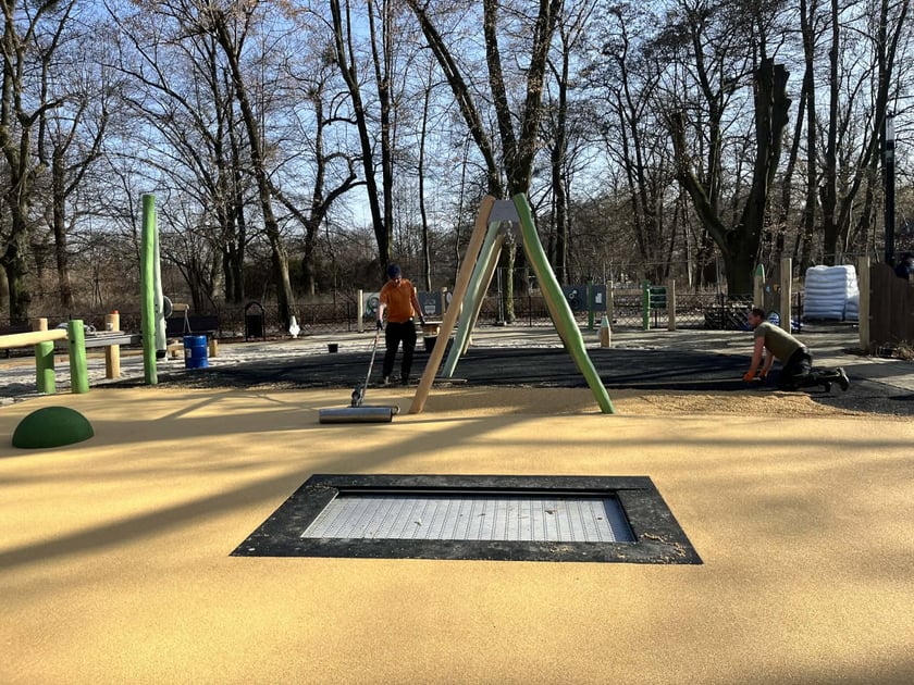 Renowacja placu zabaw w Parku Południowym
