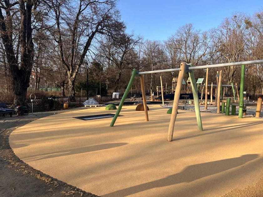 Renowacja placu zabaw w Parku Południowym