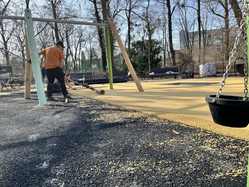 Renowacja placu zabaw w Parku Południowym