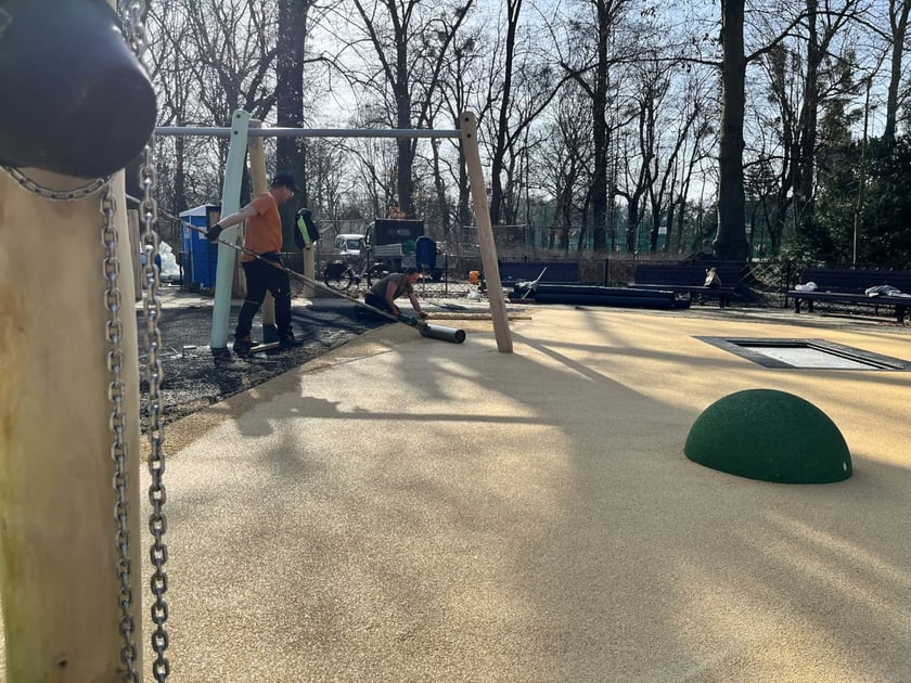 Renowacja placu zabaw w Parku Południowym