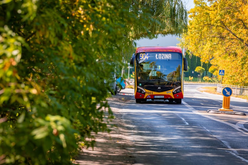 Autobus linii aglomeracyjnej nr 904.