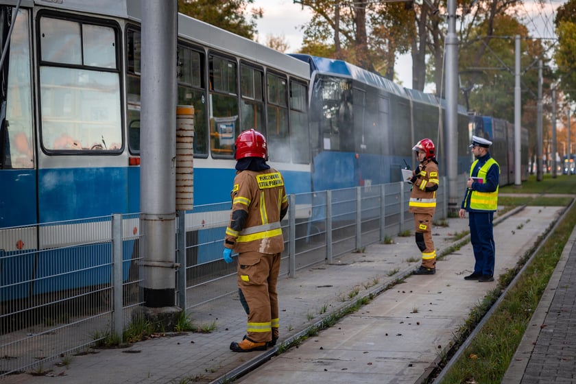 Zderzenie dwóch tramwajów na ul. Kosmonautów - 22 września 2026 r.