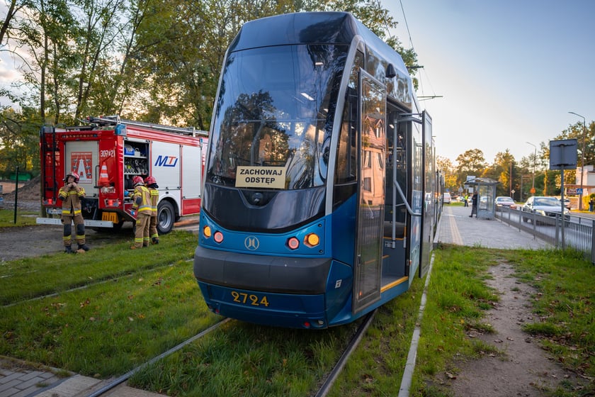 Zderzenie dwóch tramwajów na ul. Kosmonautów - 22 września 2026 r.