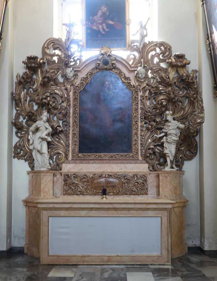 <p><span class="Bold"><span style="font-size: 20pt; line-height: 107%; font-family: 'Times New Roman', serif;">Kolejny skarb &ndash; wizerunek św. Judy Tadeusza być może autorstwa Willmanna</span></span></p>