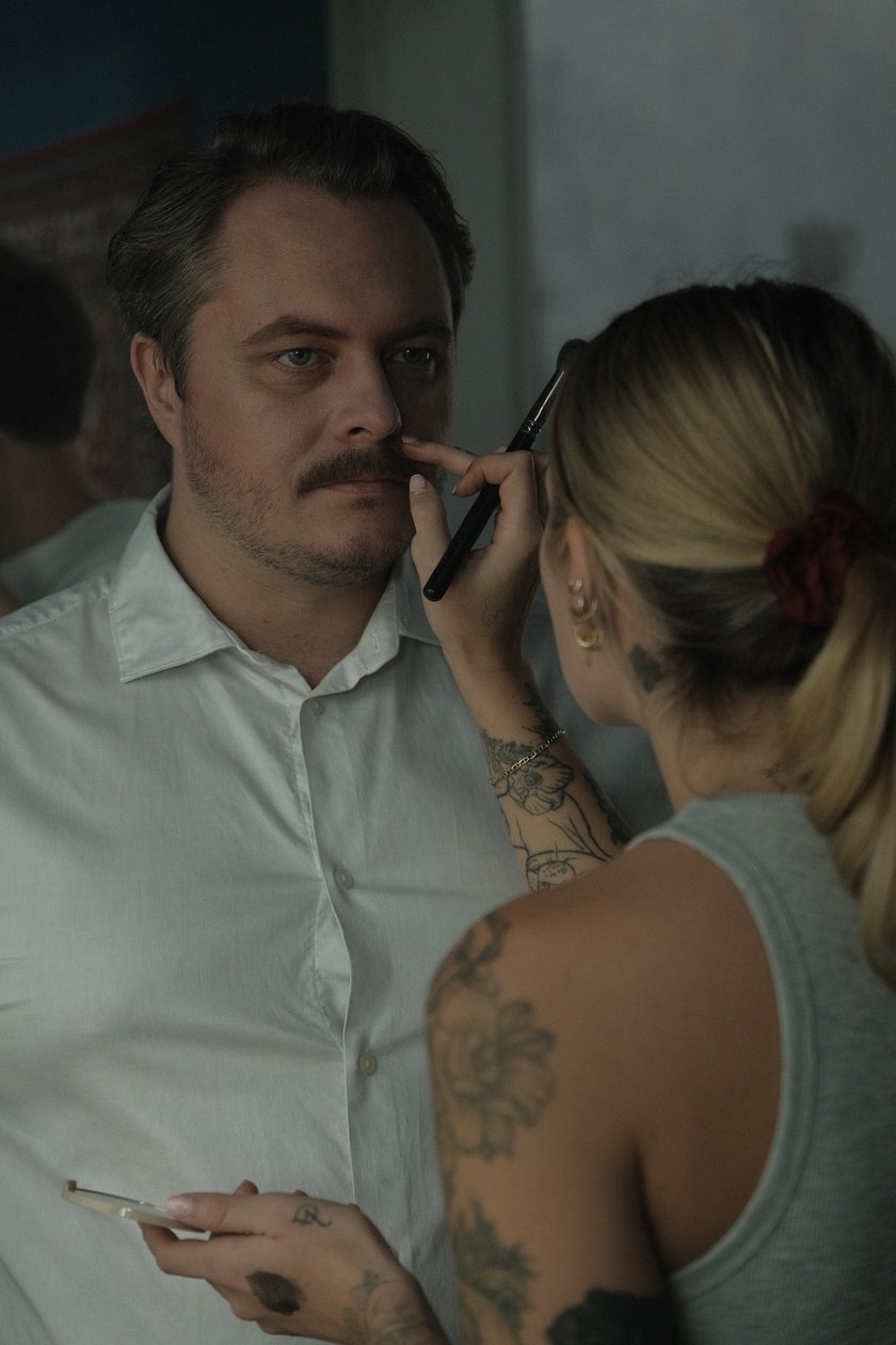 <p>Aktorzy na planie filmu &bdquo;To się nie dzieje&rdquo; w Wytw&oacute;rni Film&oacute;w Fabularnych</p>