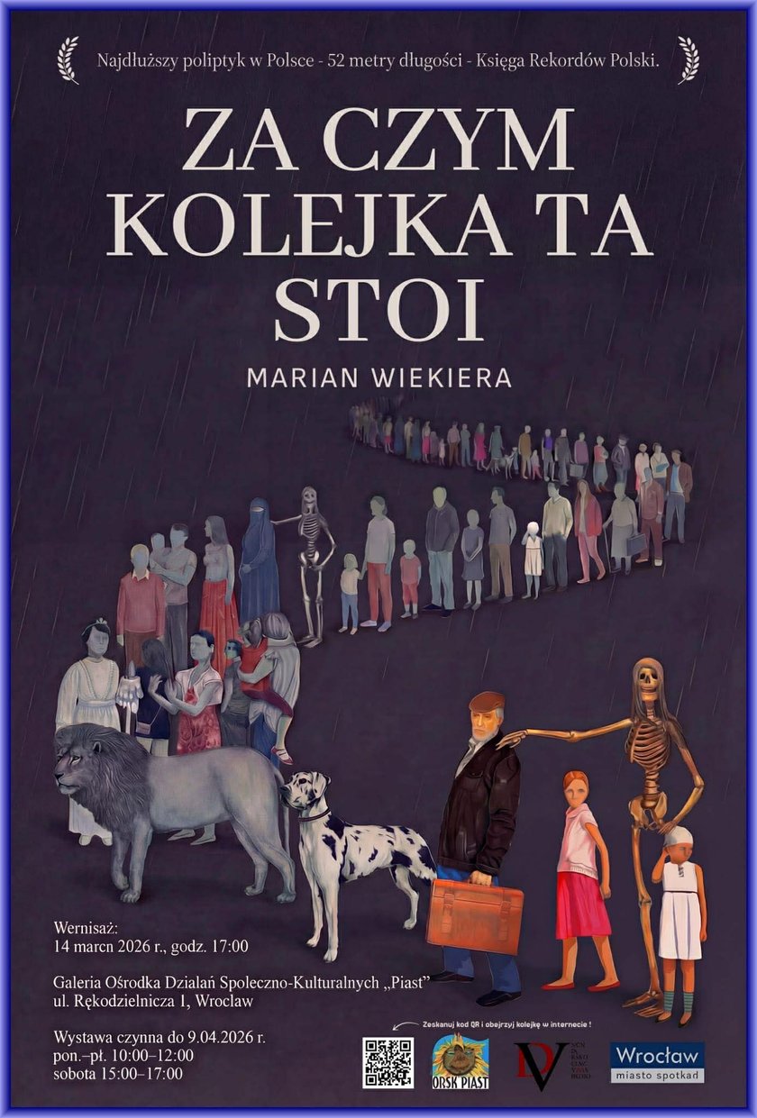 <p>Plakat wystawy w ODSK &bdquo;Piast&rdquo;</p>