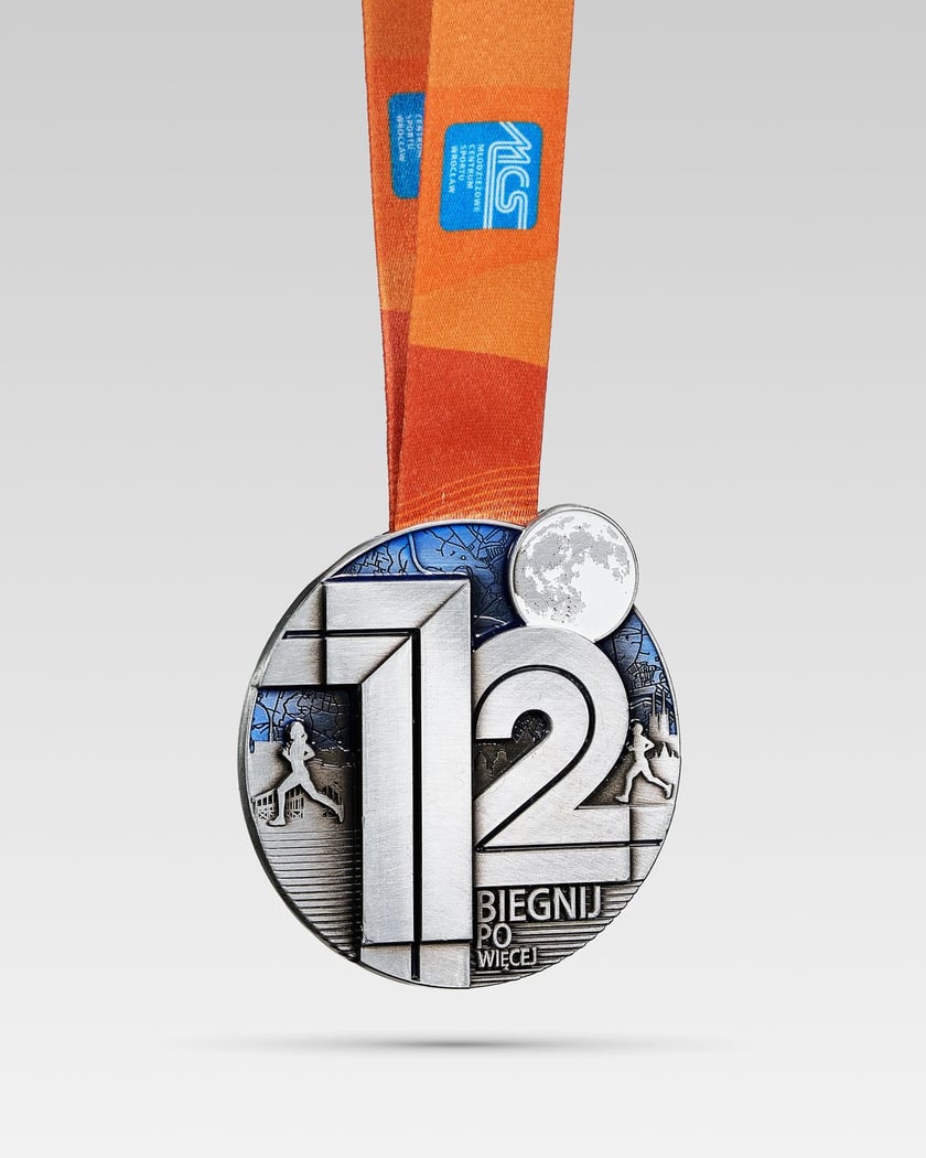 Medal 12. Tarczyński Wrocław Nocnego P&oacute;łmaratonu