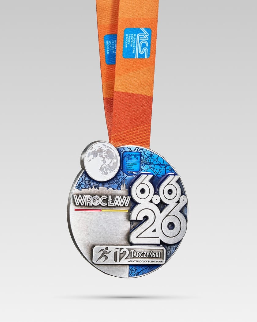 Medal 12. Tarczyński Wrocław Nocnego P&oacute;łmaratonu