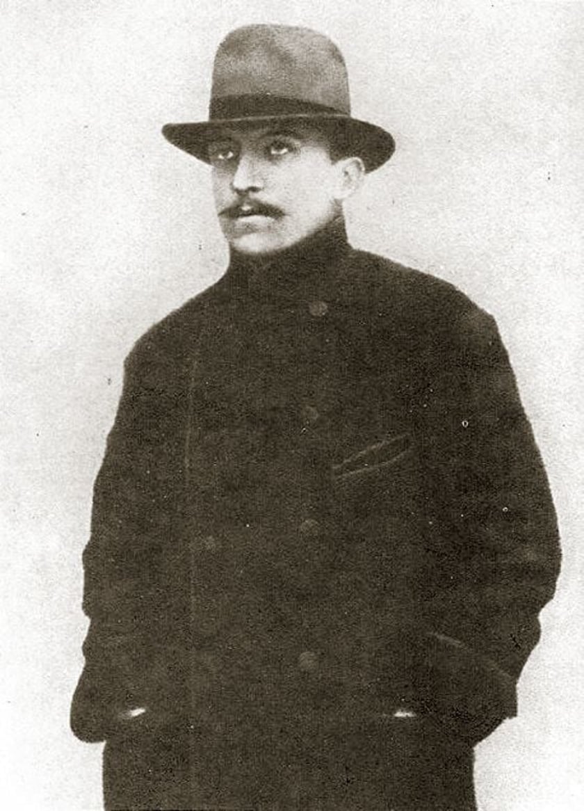<p>Gabriel Narutowicz jeszcze jako student w Zurychu, zdjęcie wykonane przed 1891 rokiem</p>